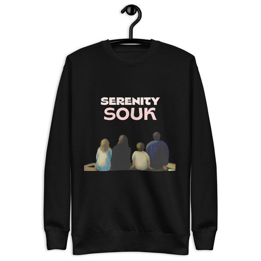SERENITY SOUK - MOON Unisex Premium Sweatshirt